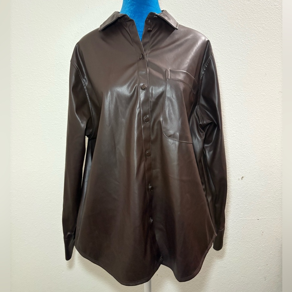 a new day Brown Lightweight Shirt Jacket